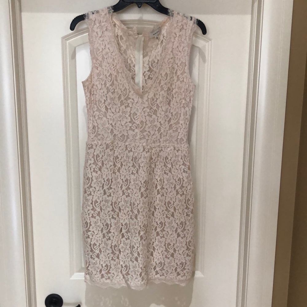 Babaton Ecru lace dress sz.6